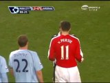 Robin Van Persie disallowed goal vs Manchester City