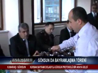GÖKSUN DA BAYRAMLAŞMA TÖRENİ