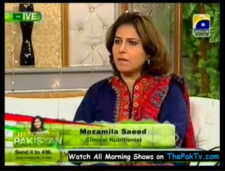 Utho Jago Pakistan With Dr Shaista - 26th October 2012 - Part 2