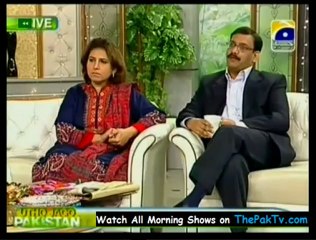 Utho Jago Pakistan With Dr Shaista - 26th October 2012 - Part 3