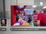Avrupa'da yoksullara gıda yardımı programı