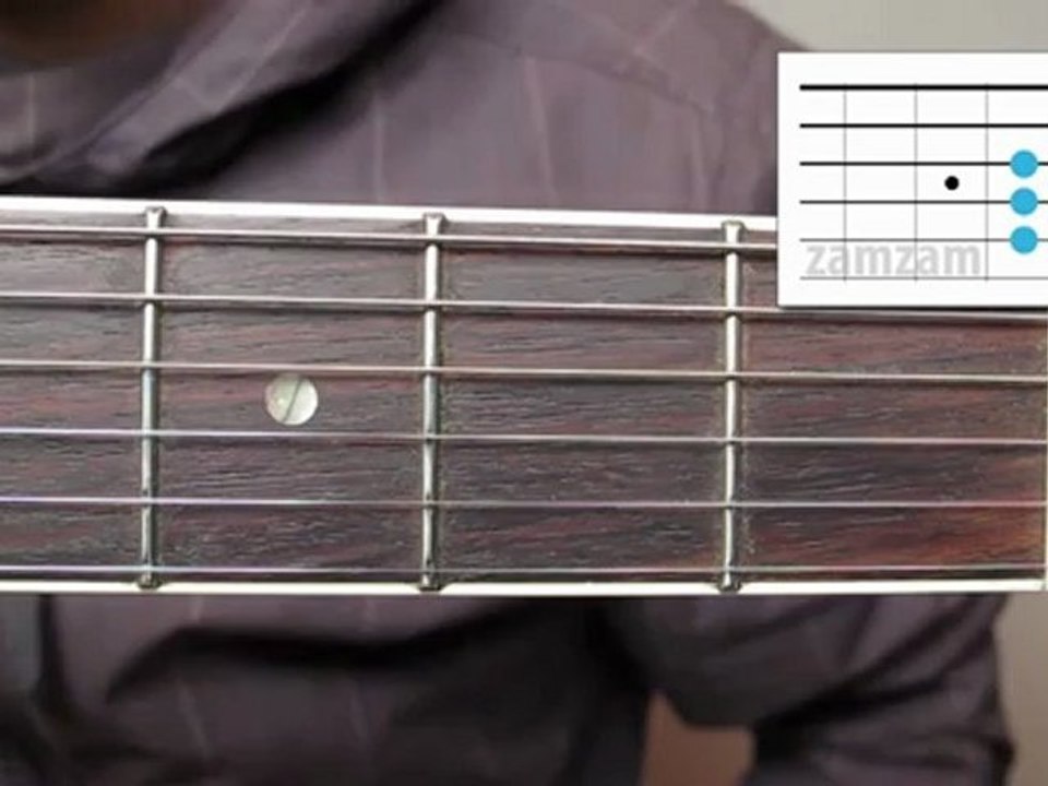 L'accord de La majeur avec zamzam (accords 05) avec zamzam