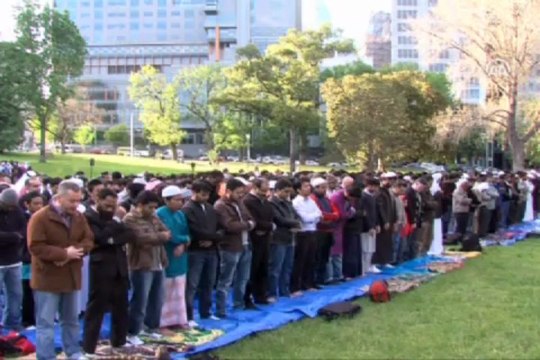 Avustralya'da bayram namazı