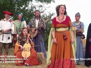 3 sur 5 - Les 800 ans de Grandvilliers (60) Le groupe Les Derniers Trouveres