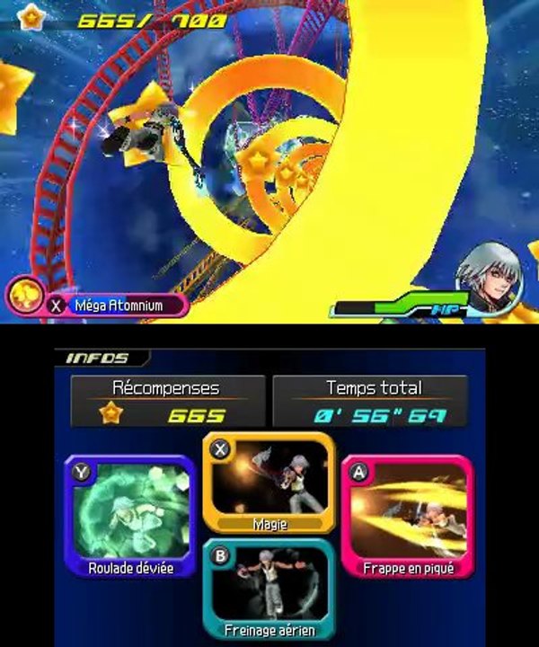 Kingdom Hearts 3D : Piqué d’or à la Transition du Paradis des Garnements avec Riku