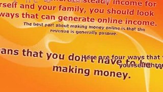 Four Ways To Generate Online Income