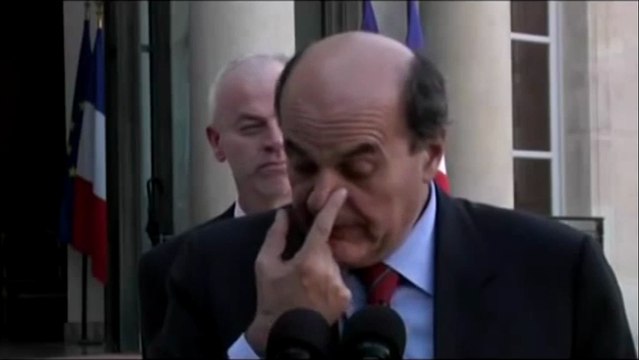 Bersani - Incontra con Hollande all'Eliseo (25.10.12)