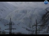 Avalanche arrive sur le caméraman