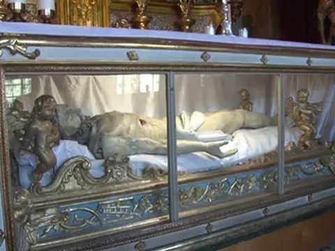Visite des travaux de restauration de la chapelle du Saint-Sépulcre