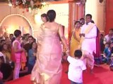 Kajol SPOTTED with kids Nysa & Yug Devgn @ Durga Pooja