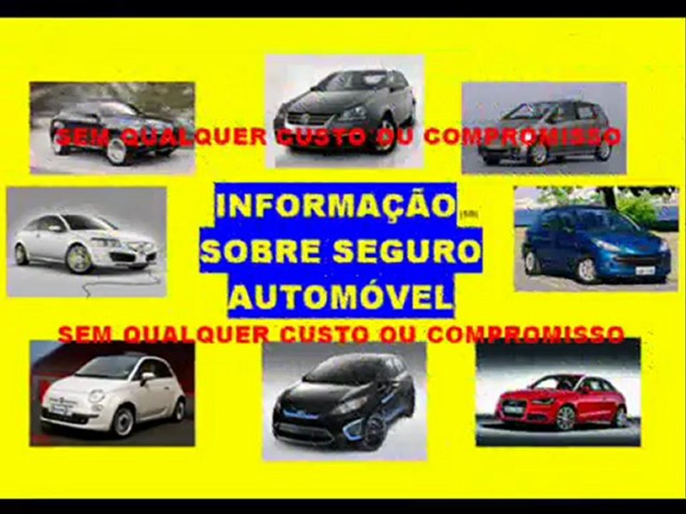 INFORMAÇÃO SOBRE PRÉMIOS E COBERTURAS DE SEGUROS AUTOMÓVEL