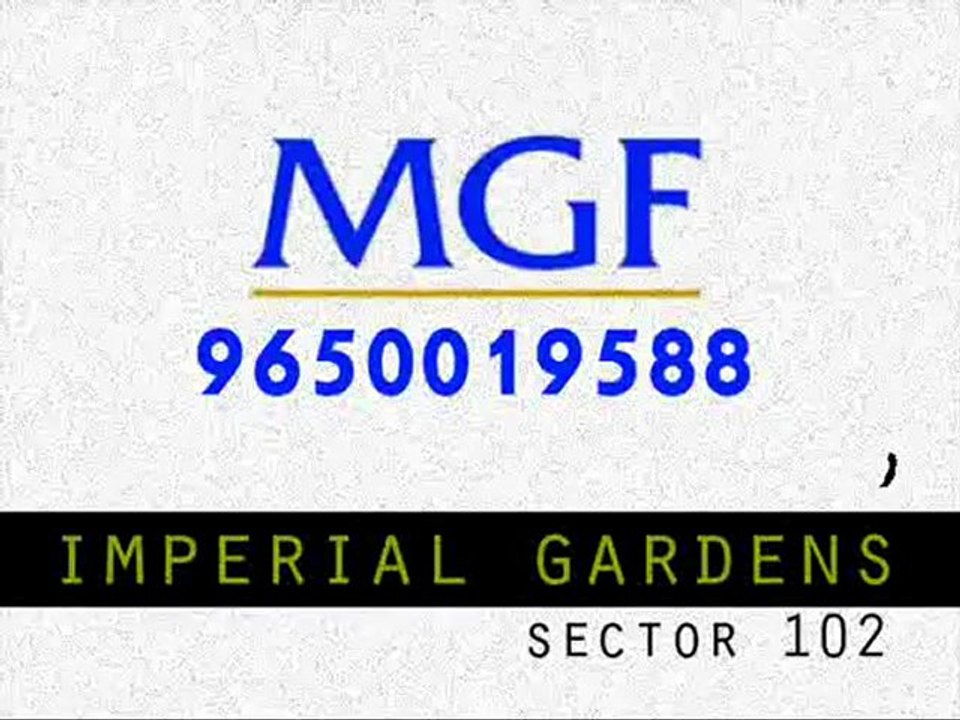 emaar mgf imperial gardens | 9650019588 | emaar mgf imperial gardens sector 102