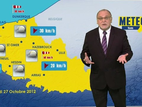 Opal'TV : La météo du week-end du 27 octobre 2012