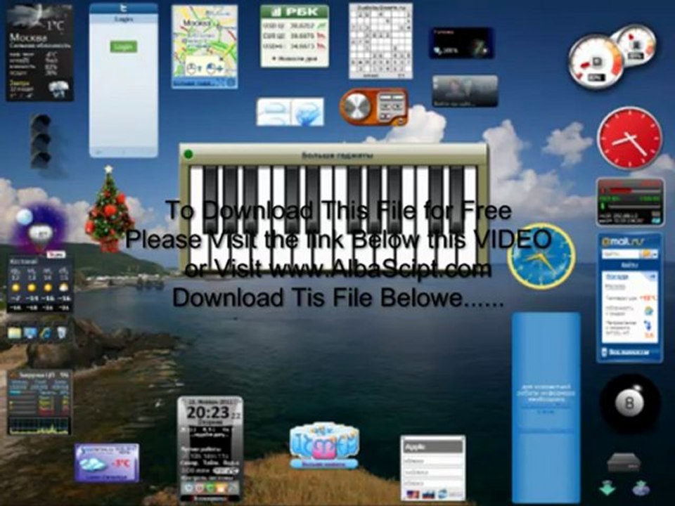 899 Gadgets for Windows 7XPVista