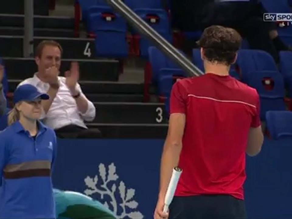 Superbe point au tennis !