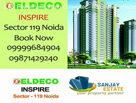 Inspire Sector 119 Noida [+91 99996 84904] Eldeco Inspire New Apartments
