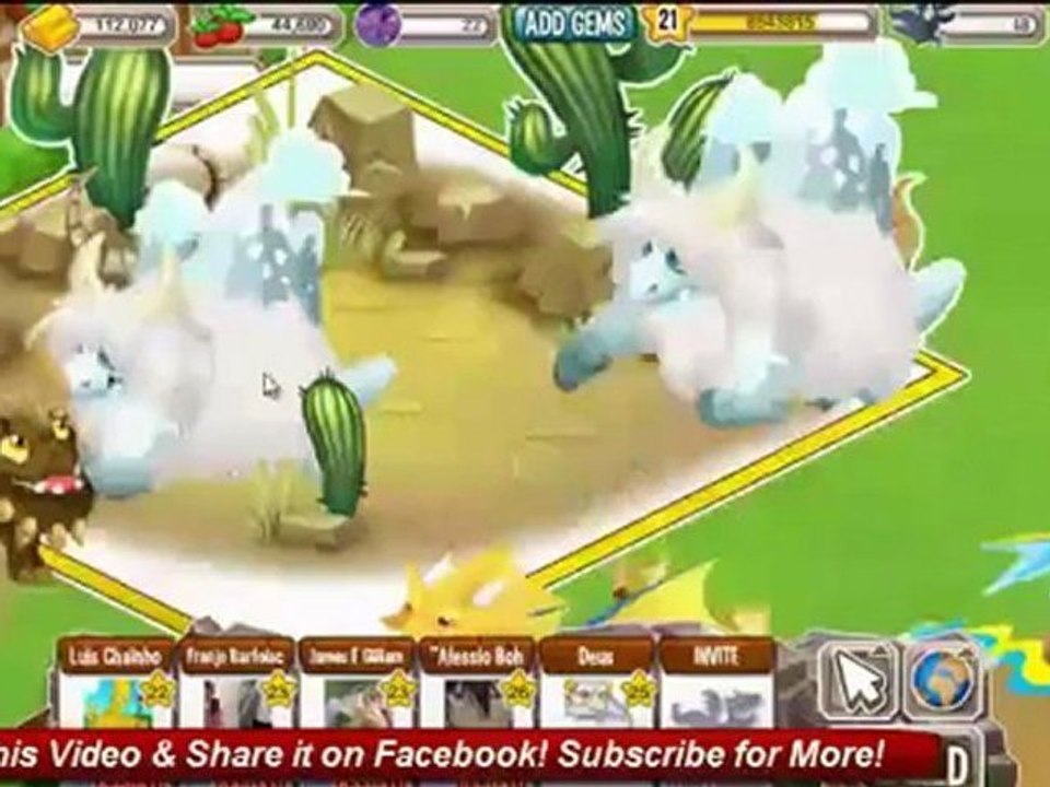 How To Get An Alpine Dragon in Dragon City on Facebook