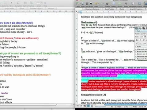 GCSE English Literature: Writing Poetry Essay Paragraphs (AQA Poetry)