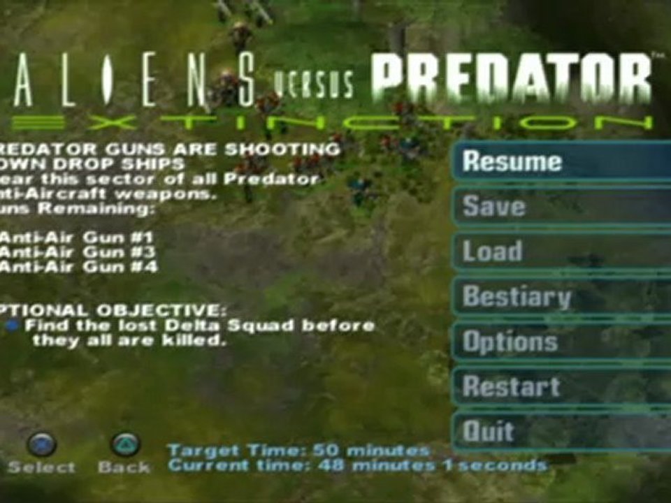 Let's Play Aliens versus Predator Extinction - #017 - Hinter den Höhlen