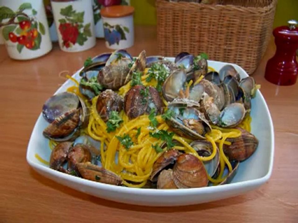 Spaghetti aux palourdes par Sergio