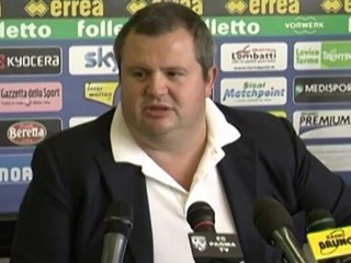 Ghirardi annuncia: "Donadoni resta sino al 2015"