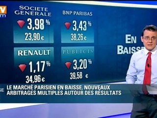 Ouverture de la Bourse de Paris - vendredi 26 octobre