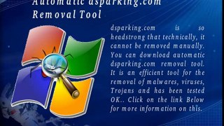 Delete dsparking.com from Windows