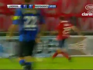 Liverpool 1 Independiente 2 - Copa Sudamericana 2012 (8vos de Final - Vuelta)