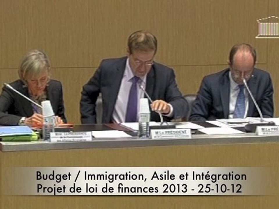 Seybah Dagoma - Audition de Manuel Valls / PLF 2013 - Budget Immigration, Asile et Intégration - 25/10/2012