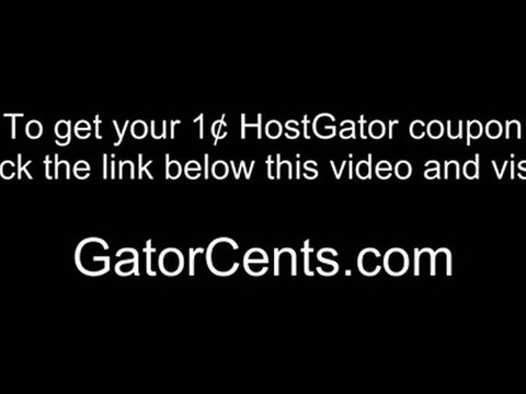 Best Cheap Web Hosting - HostGator Coupon Code: GATORCENTS