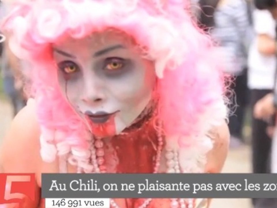 Top 5 : d'étonnants zombies envahissent le Chili