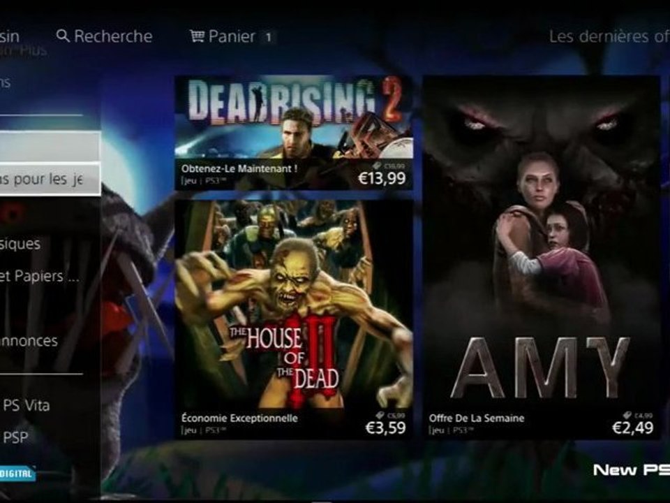 New Playstation Store - Nouvelle interface du PSN Review [HD]