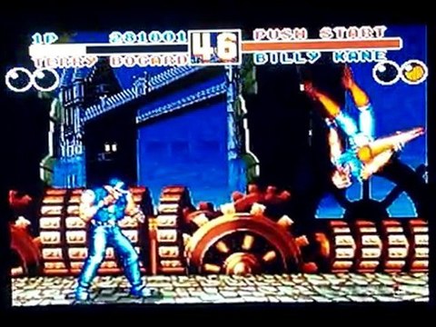 Kinikuman77 et Ura Renge sur Fatal Fury 2 Super Famicom part 2 boss mode