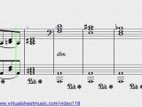Ludwig van Beethoven's, Tempest Sonata, Allegro, Piano Solo sheet music - Video Score
