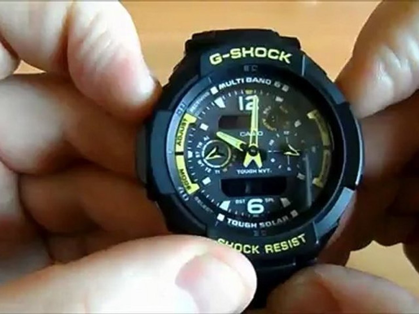Casio G Shock GW 3500 B-1A - video Dailymotion