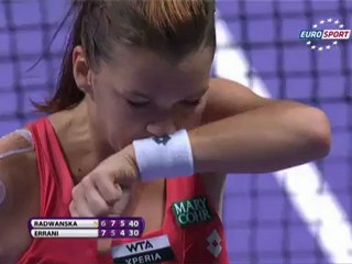 Radwanska - Errani son set