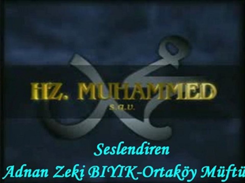 GOETHE VE HZ MUHAMMED ŞİİRİ-ADNAN ZEKİ BIYIK SESLENDİRİYOR.