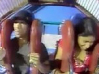 Guy Faints On The Slingshot Ride