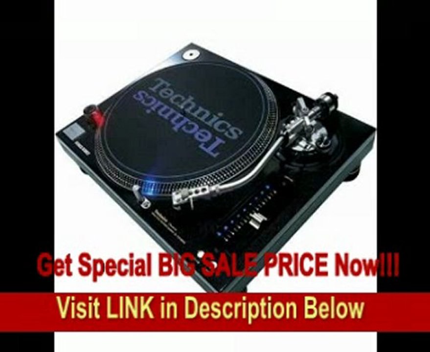 Panasonic Technics SL-1210M5G Black Record Turntable - Direct Drive