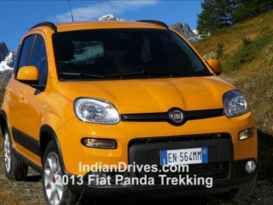 2013 Fiat Panda Trekking Unveiled