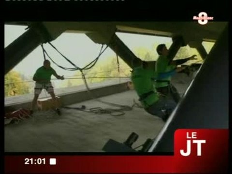 Inauguration d’un viaduc atypique à Saint-Gervais