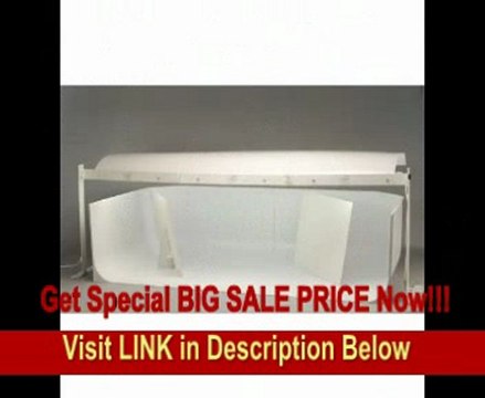 MyStudio MS32DEL Deluxe Tabletop Photo Studio Kit with 5000K Continuous Lighting and Dual Seamless Backgrounds for Product Photography, 64x32x16 inches