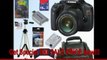 Canon EOS Rebel T2i 18 MP CMOS APS-C Digital SLR Camera with EF-S 18-55mm f/3.5-5.6 IS Lens + 16GB Deluxe Accessory Kit