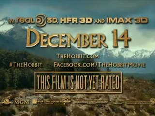 Le Hobbit, Un voyage inattendu – Spot TV #2 [VO|HD720]