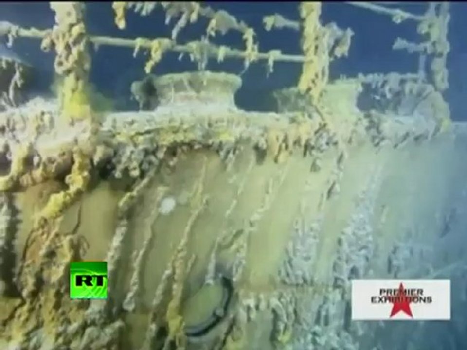 Fresh Deep Sea footage from Titanic  expedition