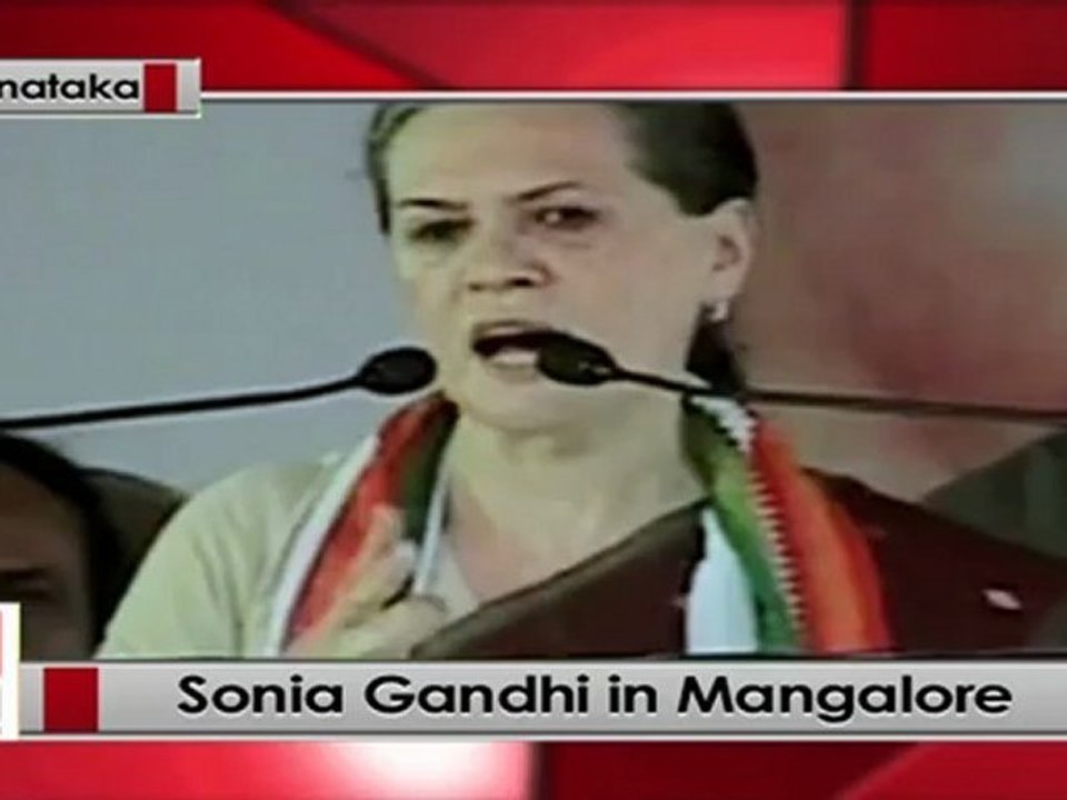 Sonia Gandhi: BJP and its allies are destroying the social fabric in Karnataka