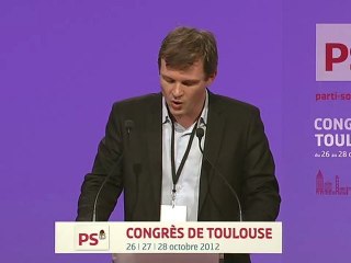 Guillaume Balas - Congrès de Toulouse