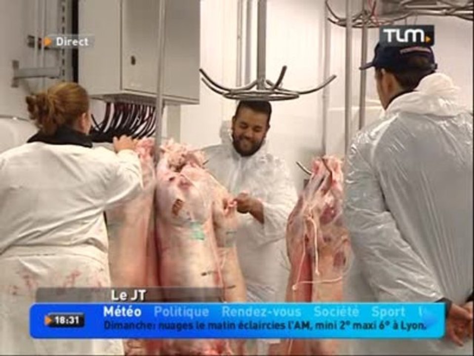 Les abattoirs de Corbas oeuvrent pour l'Aid