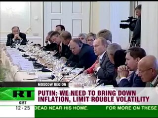 PM Putin sees economic stabilization