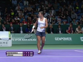 Masters - Radwanska au forceps
